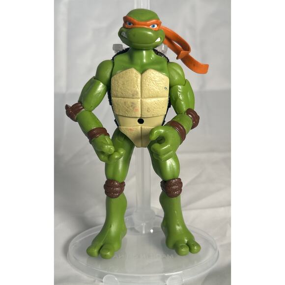 Tmnt Movie Michelangelo 2006 Teenage Mutant Ninja Turtles Figure 6” - Picture 1 of 7